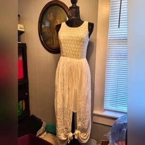 Catos long dress xs split front